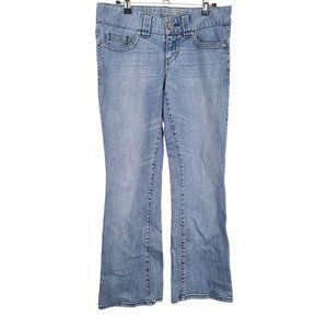 Refuge Premium Womens Blue Denim 5-Pocket Straight Jeans Size 9S Pants